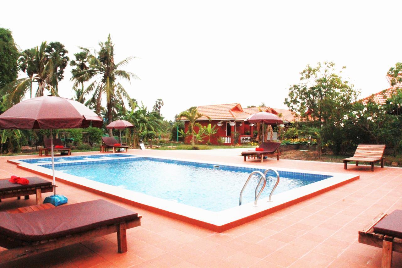 Phoumrumduol Bungalow Kampot Buitenkant foto