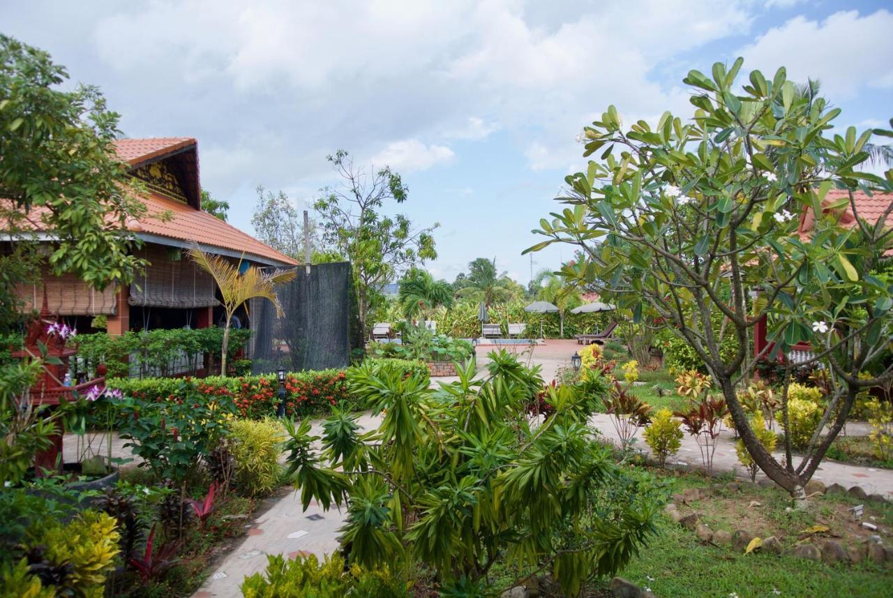 Phoumrumduol Bungalow Kampot Buitenkant foto